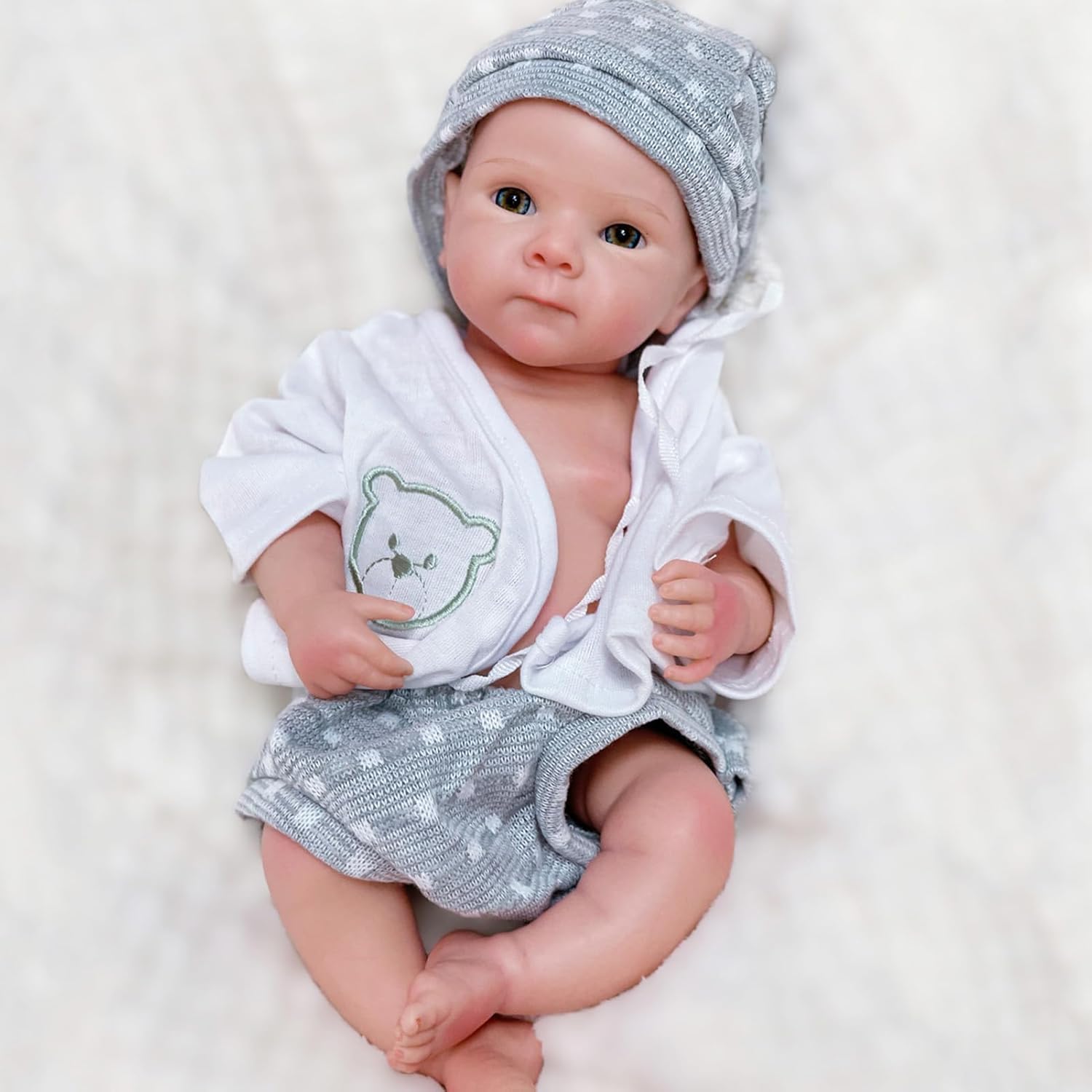 Amazon.com: Aniiyy 13 Inch Realistic Silicone Baby Doll, Baby Doll